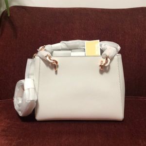 Michael Kors white tote